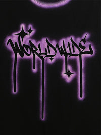 "Worldwide" Graffiti T-Shirt details
