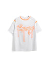 "Worldwide"" Graffiti T-Shirt in White Color - THIS IS FOR HIM