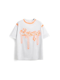 "Worldwide"" Graffiti T-Shirt in White Color - THIS IS FOR HIM