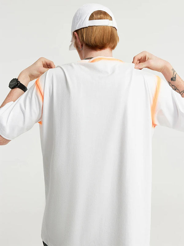 "Worldwide"" Graffiti T-Shirt in White Color - THIS IS FOR HIM