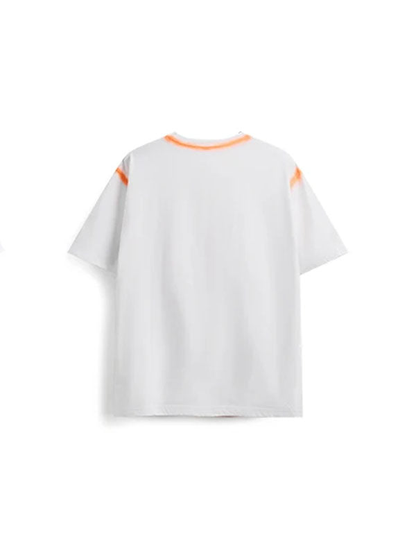 "Worldwide"" Graffiti T-Shirt in White Color - THIS IS FOR HIM