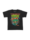 [YOUTH SIZING] Funko Teenage Mutant Ninja Turtles Mutant Mayhem Michelangelo Black Light Pocket Pop with T-Shirt 2