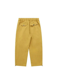 Yellow Wide Leg Parachute Pants 2