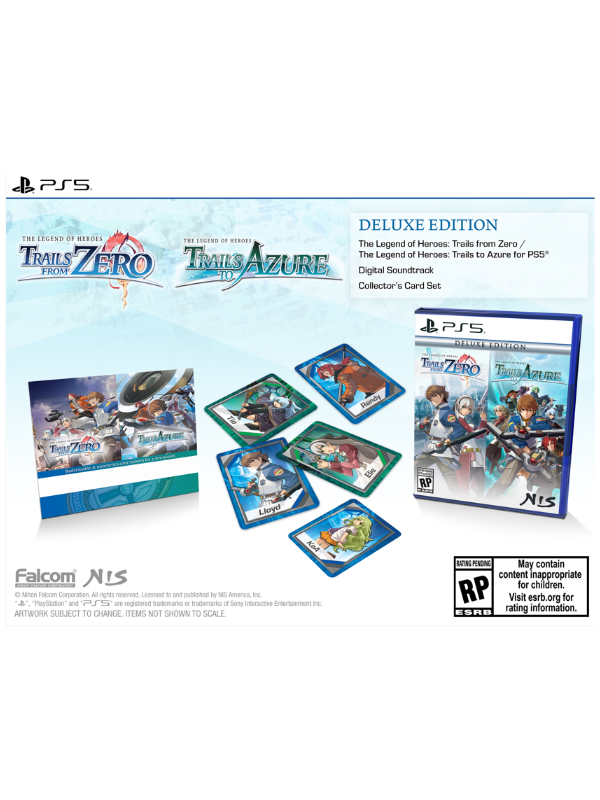 PS5 The Legend of Heroes: Trails from Zero / The Legend of Heroes: Trails to Azure - Deluxe Edition