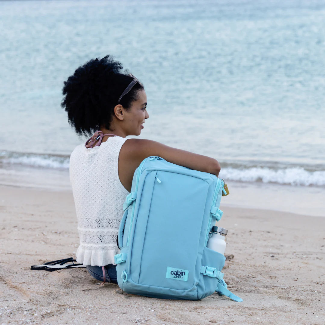 Cabinzero ADV Backpack 32L in Maldives Blue Color