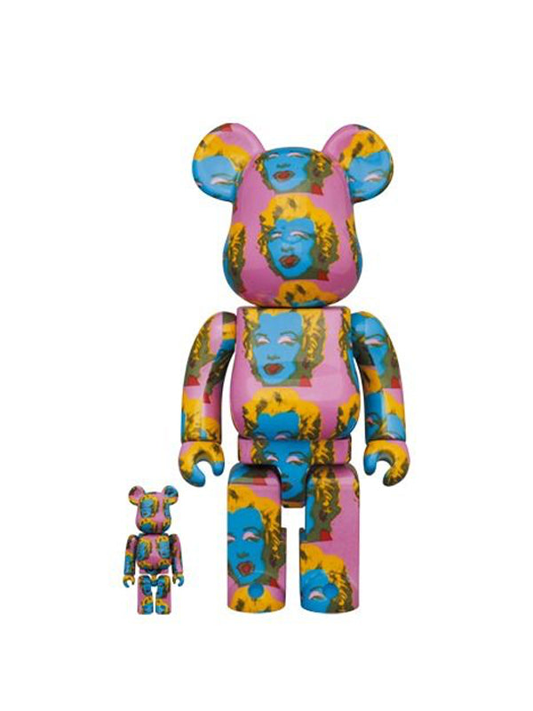 Bearbrick 400% & 100% Andy Warhol's Marilyn Monroe #2