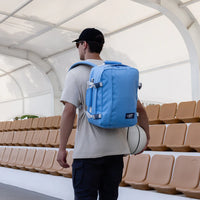 Cabinzero Classic Tech Backpack 28L in Infinity Blue Color