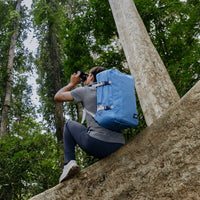 Cabinzero Classic Backpack 44L in Infinity Blue Color