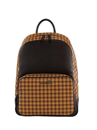 harmont&blaine Brown Houndstooth Backpack 2