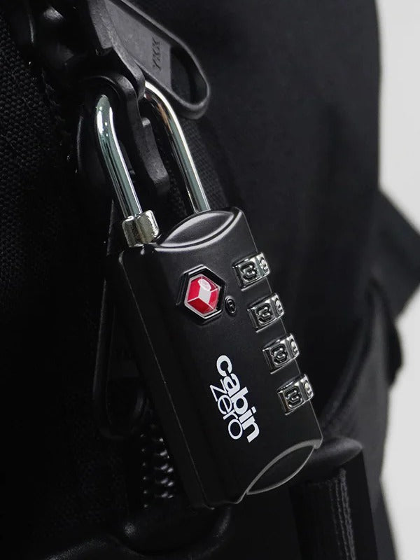 Cabinzero TSA Travel Lock in Absolute Black Color 2