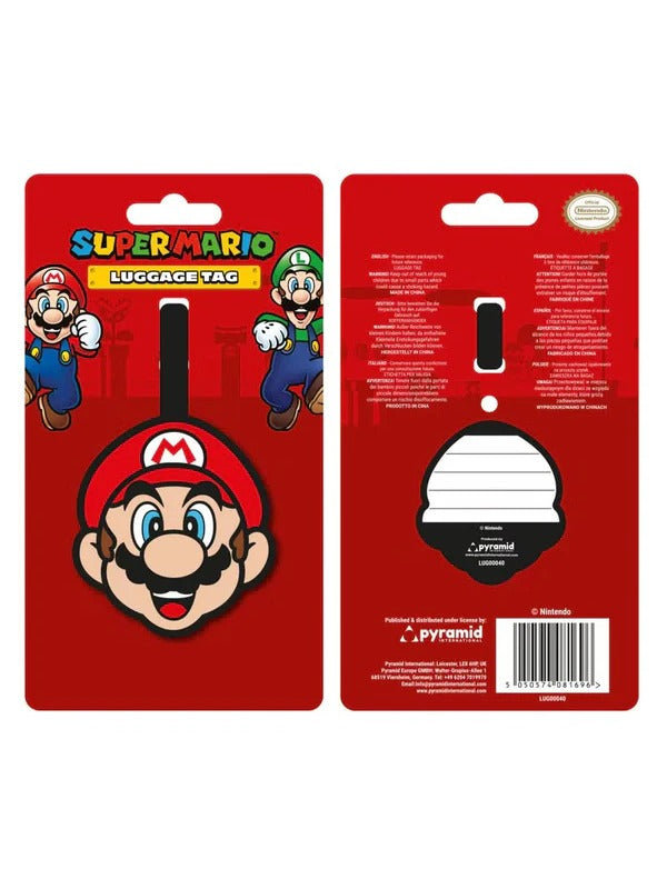 Pyramid Nintendo Mario Luggage Tag 3
