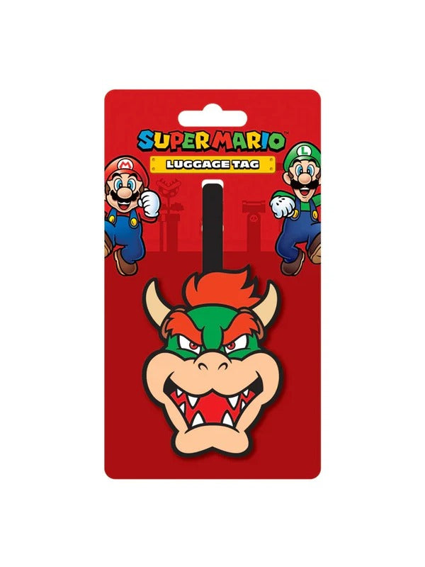Pyramid Nintendo Mario Bowser Luggage Tag