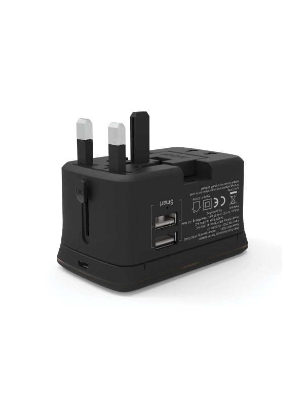 Travelmall Multi-functional Travel Adaptor with 10W Wireless Charger 2