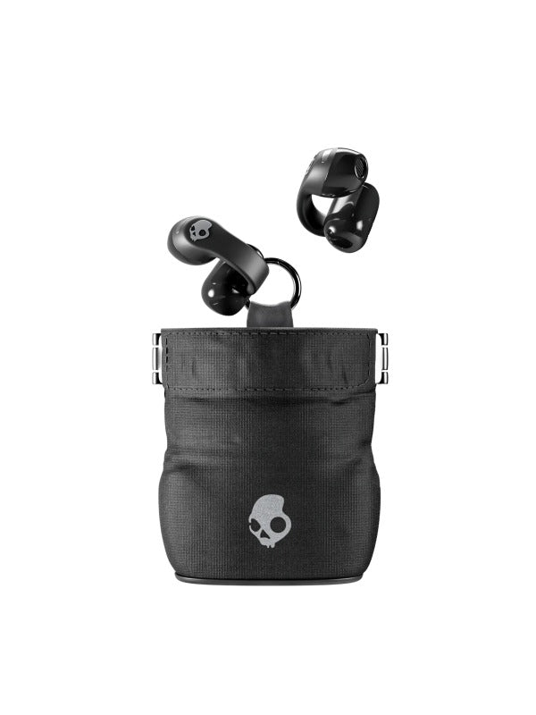 Skullcandy Push® 720 Open True Wireless Open-Ear Earbuds in Black/Silver Color