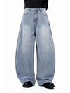 Machete Bamboo-Knit Curved Hem Jeans