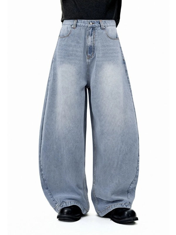 Machete Bamboo-Knit Curved Hem Jeans
