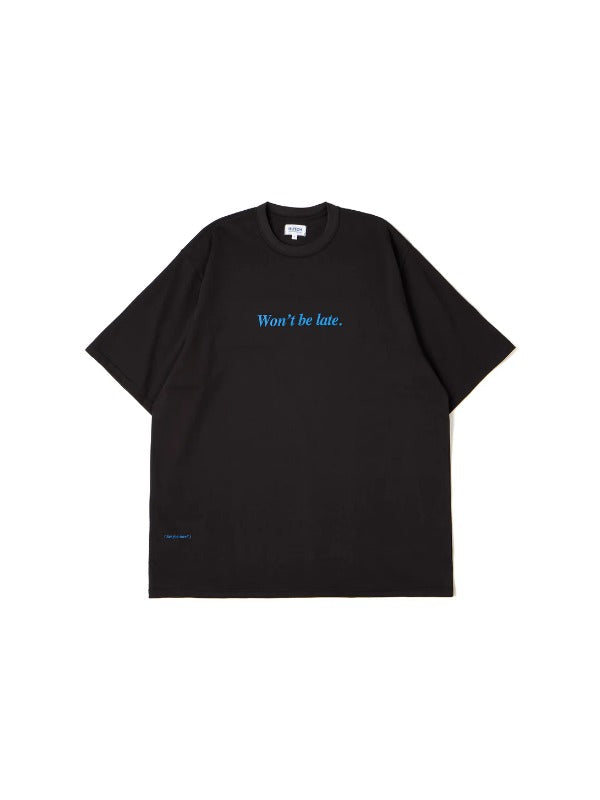 HUTCH ASAP Flip Side Tee “On the way” in Barely Black Color