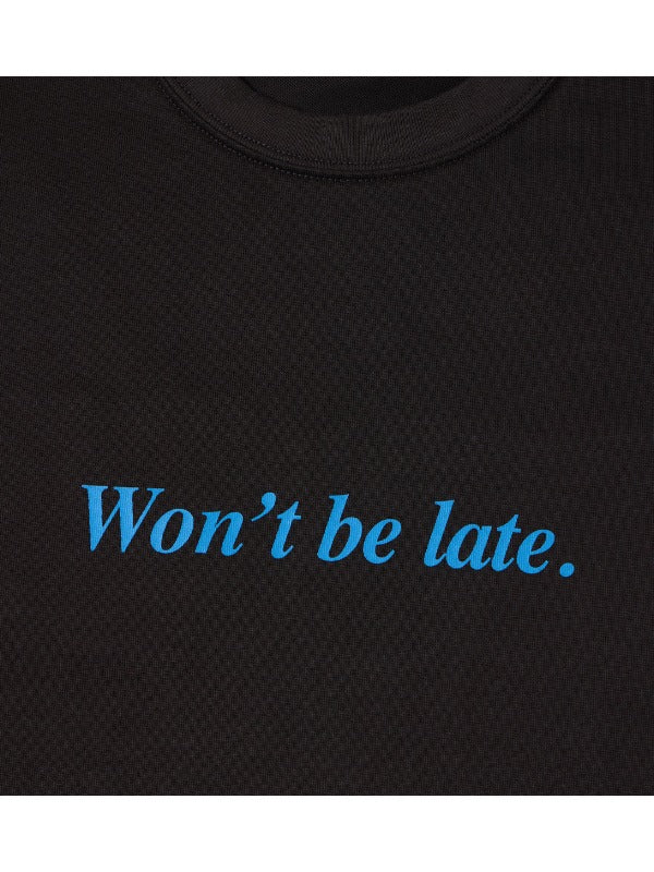 HUTCH ASAP Flip Side Tee “On the way” in Barely Black Color