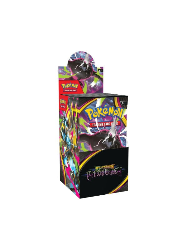 Pokemon TCG Mega Evolution Pitch Black 18 Boosters Display Box