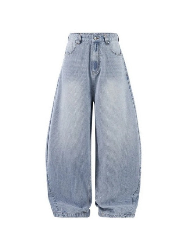 Machete Bamboo-Knit Curved Hem Jeans