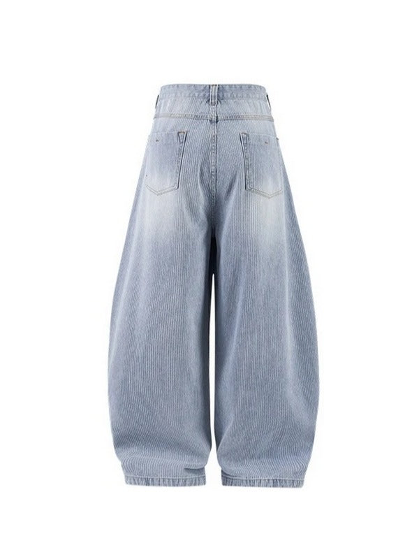Machete Bamboo-Knit Curved Hem Jeans
