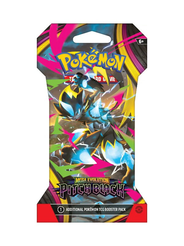 Pokemon TCG Mega Evolution Pitch Black Sleeved Booster