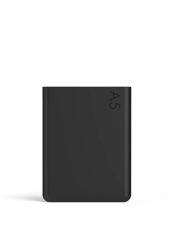 memobottle™ A5 Silicone Sleeve in Black Ink Color 2