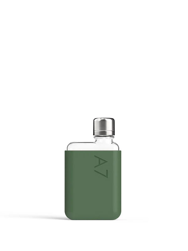 memobottle™ A7 Silicone Sleeve in Moss Green Color
