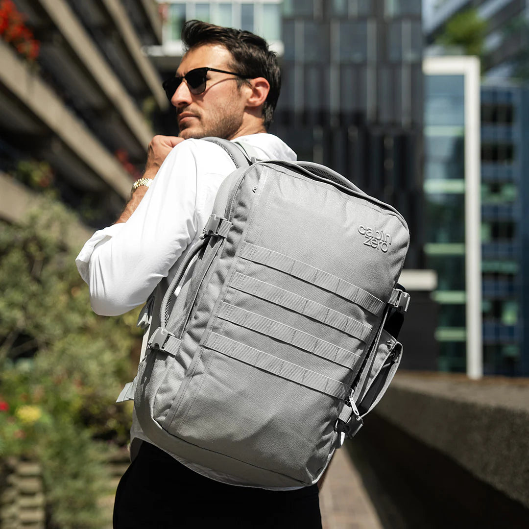 Cabinzero Military Backpack 36L in Frosty Morning Color