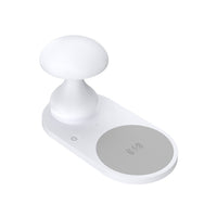 Mushroom LED Night Lamp with 15W MagSafe Wireless Charger