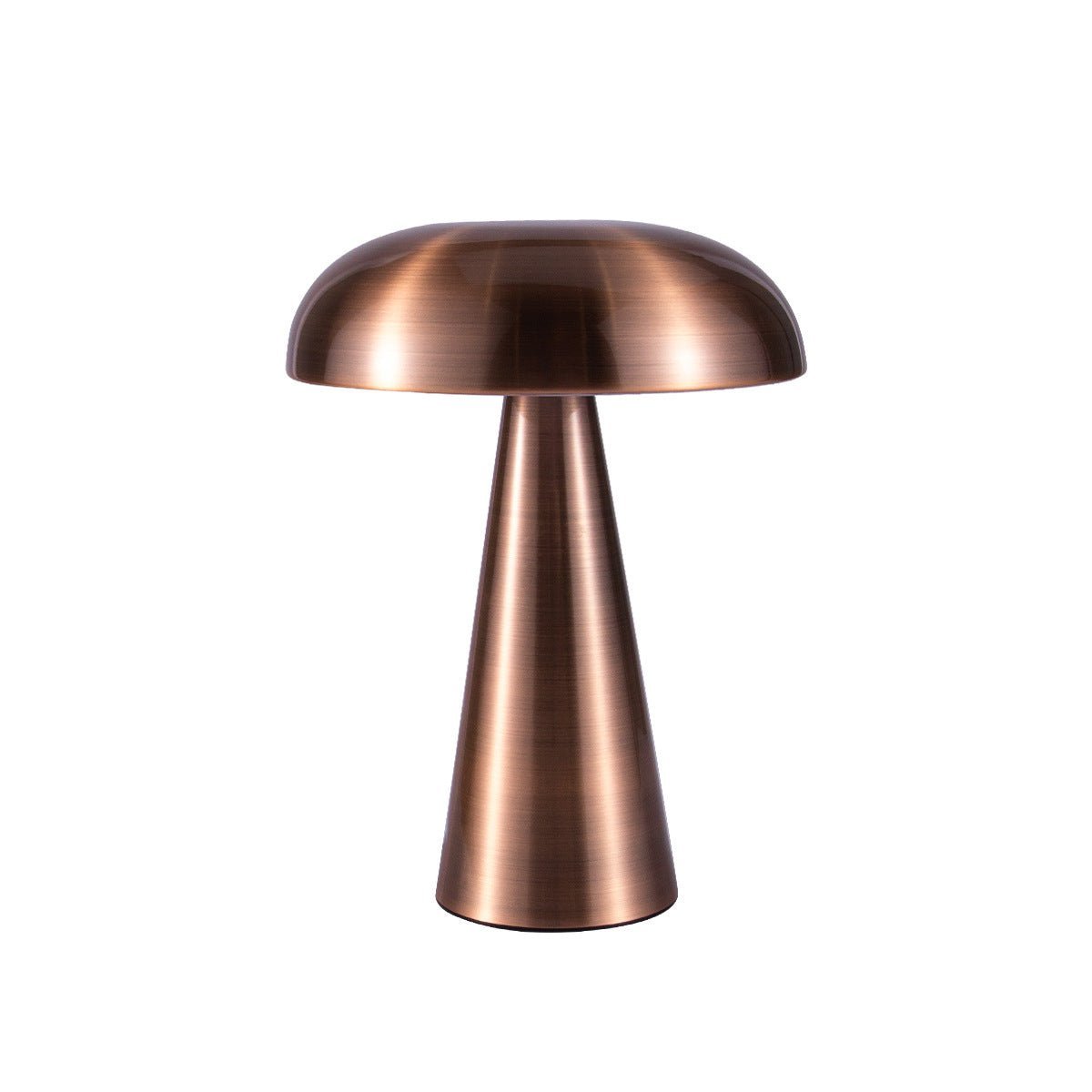 Mushroom Table Lamp – Cordless Rechargeable LED with 3-Level Touch Dimmer