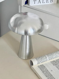 Mushroom Table Lamp – Cordless Rechargeable LED with 3-Level Touch Dimmer