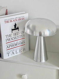 Mushroom Table Lamp – Cordless Rechargeable LED with 3-Level Touch Dimmer