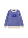 "nice" Sweater in Blue Color