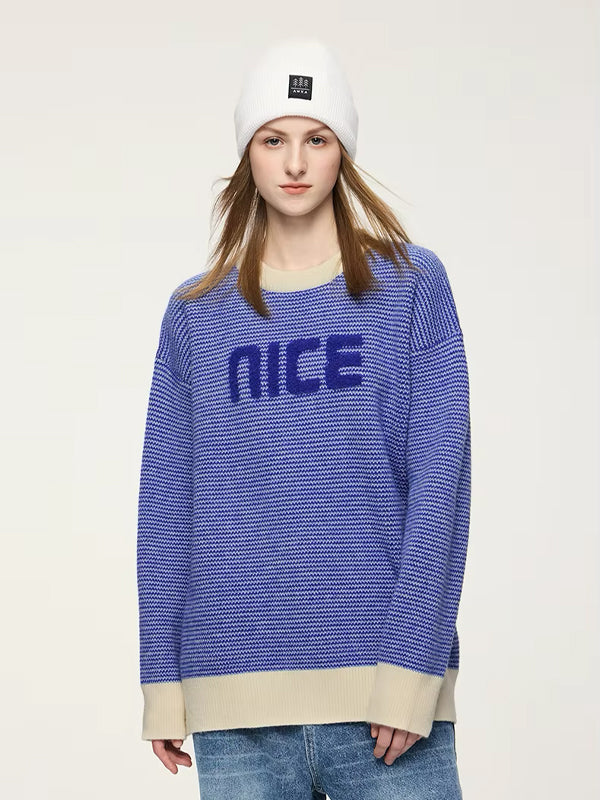 "nice" Sweater in Blue Color 4