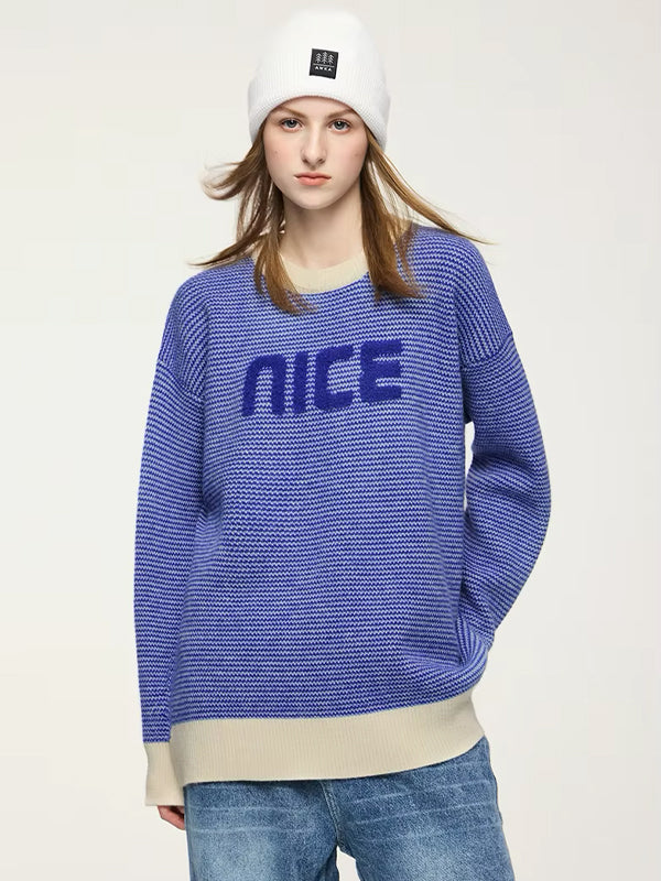 "nice" Sweater in Blue Color 5