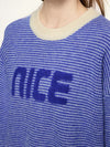 "nice" Sweater in Blue Color 6