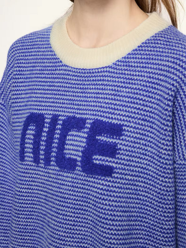 "nice" Sweater in Blue Color 6