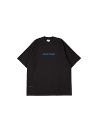 HUTCH ASAP Flip Side Tee “On the way” in Barely Black Color