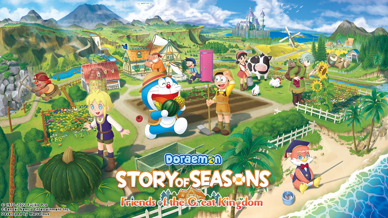 Nintendo Switch Doraemon Story of Seasons Friends of the Great Kingdom 17