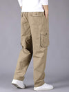 Pocket Cargo Pants in Khaki Color 4