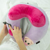 Travelmall Kid's Inflatable Neck Pillow With Patented 3D Pump, Piglet Edition