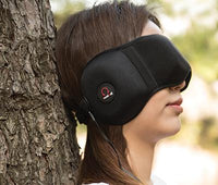 Travelmall 3D Stereo Sleeping Mask With Integrated Headphones
