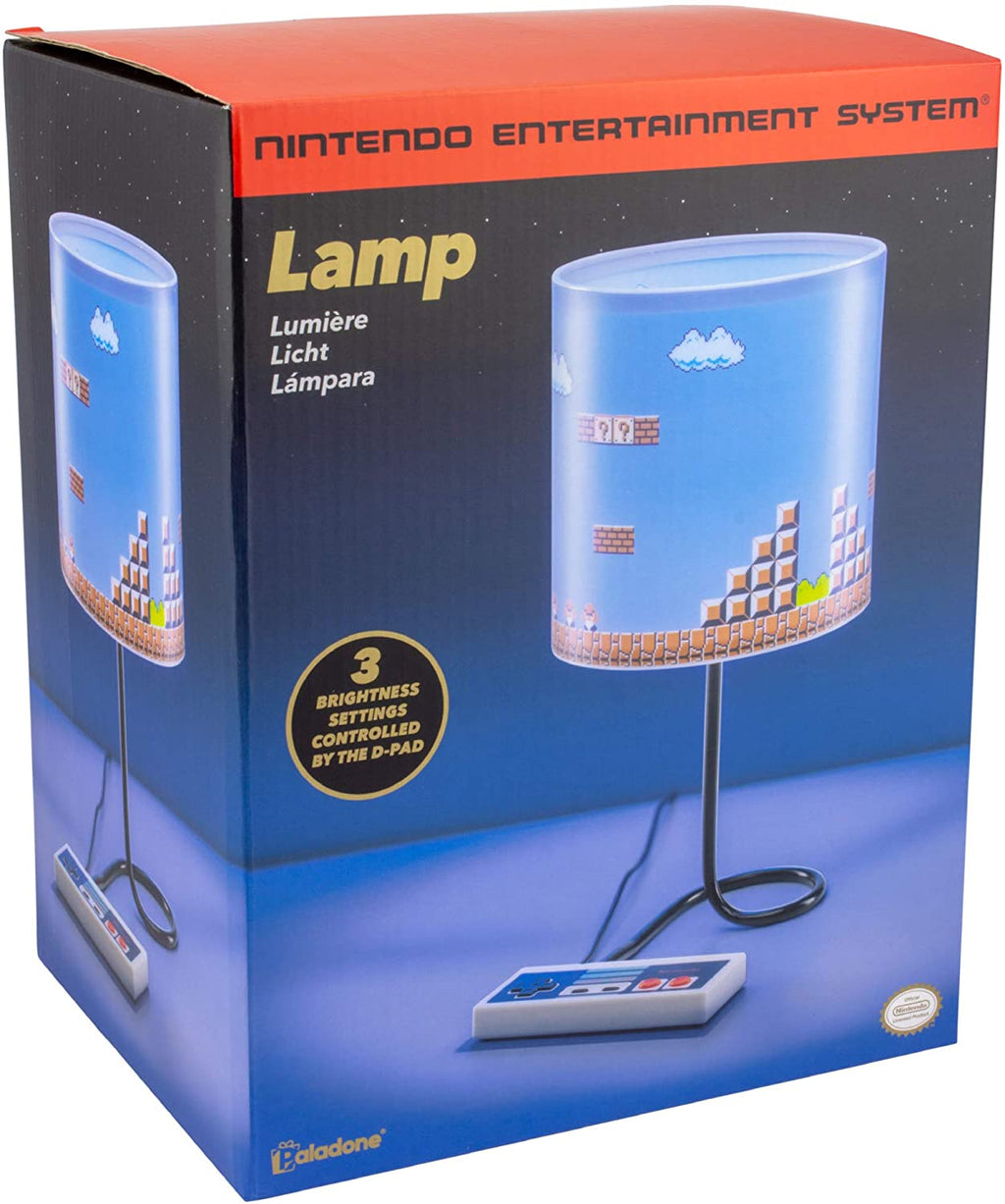 Paladone Nintendo Super Mario Lamp with Retro Controller