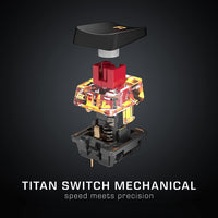 Roccat Vulcan TKL Linear/Red Switch 6