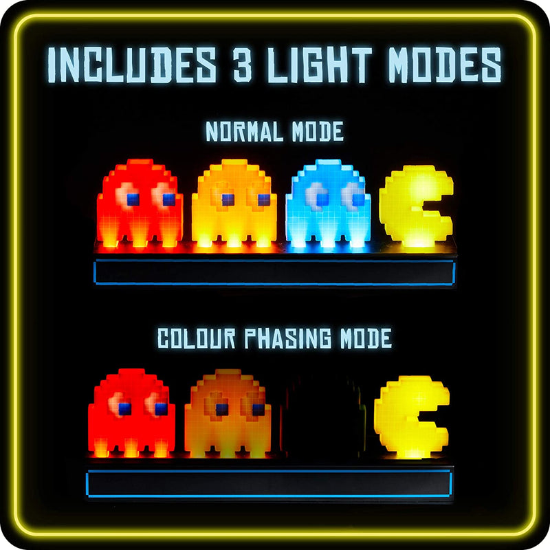 Paladone Pac Man and Ghosts Light 8
