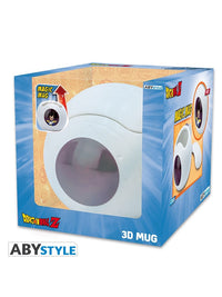 ABYstyle Dragon Ball Z Heat Change 3D Mug Vegeta Spaceship 8