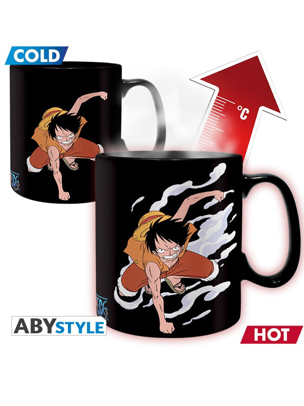 ABYstyle One Piece Heat Change Mug Luffy & Ace King Size 2