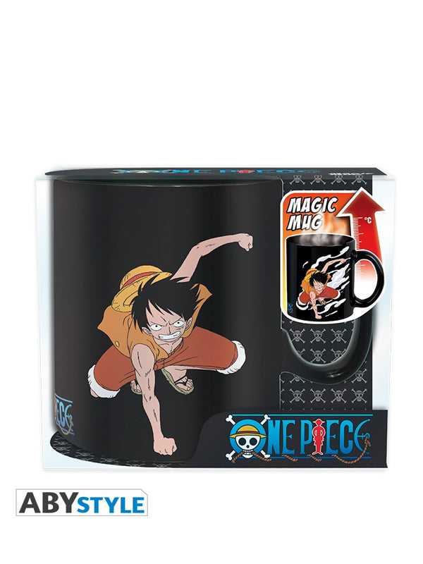 ABYstyle One Piece Heat Change Mug Luffy & Ace King Size 5