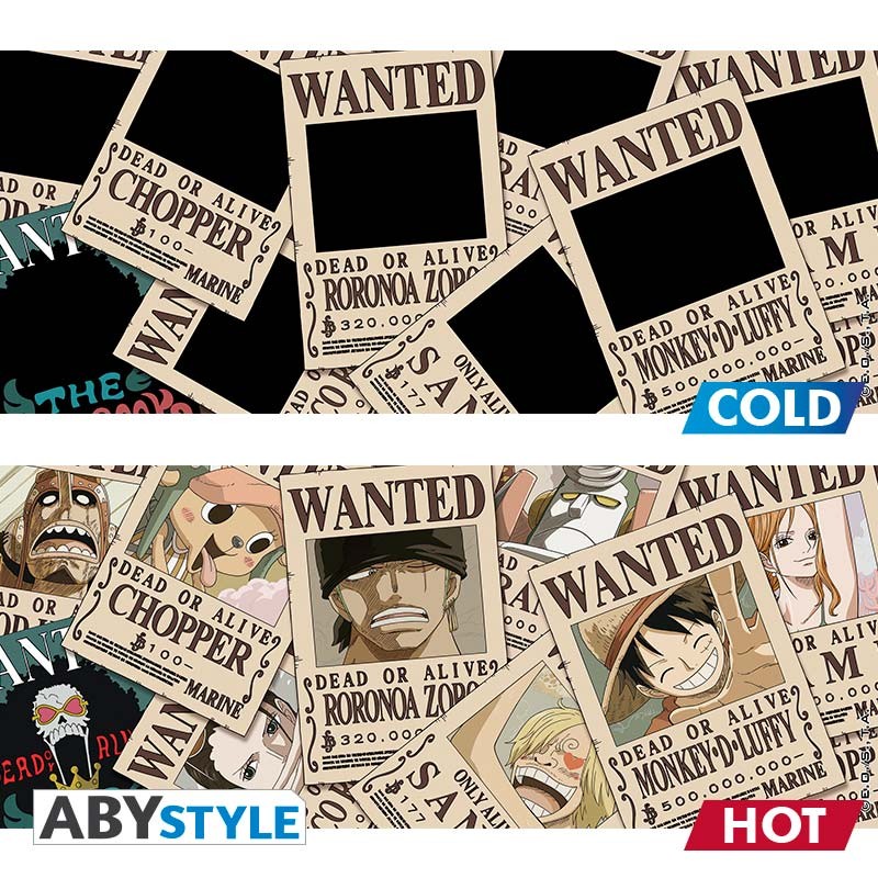 ABYstyle One Piece Heat Change Mug Wanted King Size (460ml) 4